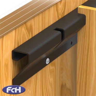 755mm Black Divider Strip for 9mm Panels